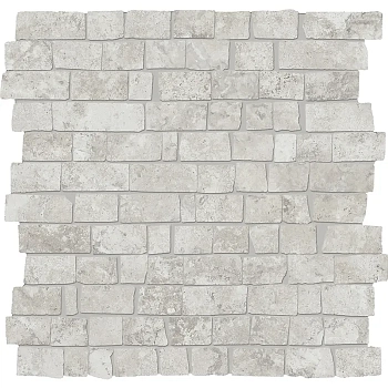 Provenza Unique Travertine Mosaico Mini Block Ancient Silver Naturale 30x30 / Провенца Унике Травертине Мосаико Мини Блок Анкет
 Сильвер Натуралье 30x30 